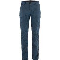Fjällräven Women's Abisko Hybrid Trail Trousers Navy
