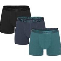 Urberg Men's Isane 3-pack Bamboo Boxers Black/Blue/Green