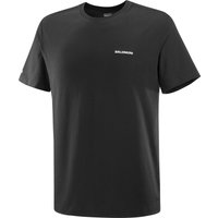 Salomon Men's Salomon Logo Tee Deep Black