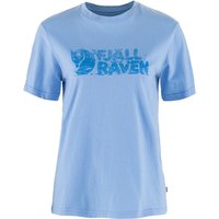 Fjällräven Women's Lush Logo T-Shirt Ultramarine
