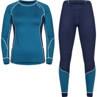 Urberg Women's Base Layer Set Mallard Blue
