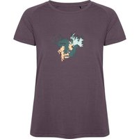 Urberg Women's Printed Tree Tee Huckleberry