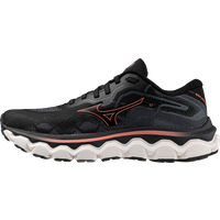 Mizuno Women's Wave Horizon 7 Black/Dubarry/Nimbus Cloud