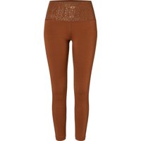 super.natural Women's Arabesque Tights Horn Brown/copper