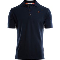 Aclima Men's LeisureWool Pique Shirt Navy Blazer