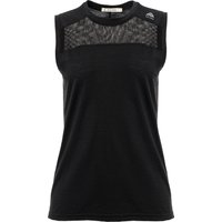 Aclima Women's LightWool Sports Singlet Jet Black