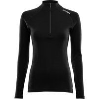 Aclima Women's WarmWool Mockneck Jet Black