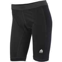 Aclima WarmWool Long Shorts W/Windstop Woman Jet Black
