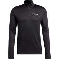 Adidas Men's Terrex Multi Half-Zip Long Sleeve Tee Black