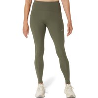 Asics Women's Road High Waist Tight Mantle Green