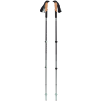 Black Diamond Unisex Pursuit Shock Trekking Poles Steel Grey/Foam Green