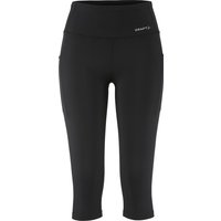 Craft Women's Essence Capri 3 Black