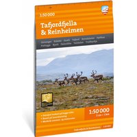 Calazo förlag Turkart Tafjordfjella & Reinheimen 1:50 000 NoColour