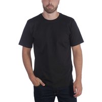 Carhartt Men's Relaxed Fit Heavyweight Short Sleeve T-Shirt Black