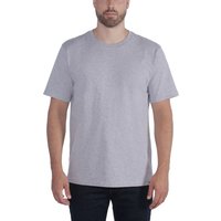 Carhartt Men's Relaxed Fit Heavyweight Short Sleeve T-Shirt Heather Grey