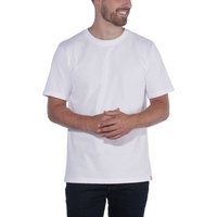 Carhartt Men's Relaxed Fit Heavyweight Short Sleeve T-Shirt White