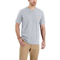 Carhartt Men's Workwear Pocket S/S T-Shirt Heather Grey