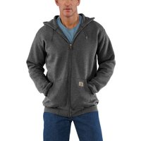 Carhartt Men's Zip Hooded Sweatshirt Carbon Heather
