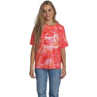 ColourWear Women's Surf Relaxed Tee Luscious Red