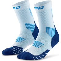 CEP Men's Run Socks Mid Cut 5.0 Ice/blue