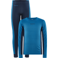 Craft Junior Core Dry Baselayer Set Whale-Blaze