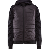 Craft Juniors' Adv Insulate Hood Jacket Black-Slate