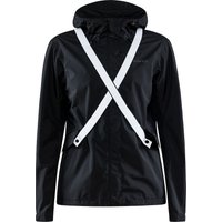 Craft Women's Core Bike Ride Hydro Lumen Jacket Black