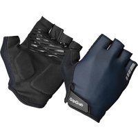 Gripgrab Ride Padded Short Finger Summer Gloves Navy Blue