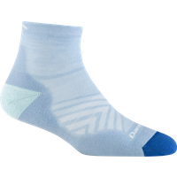 Darn Tough Women's Run 1/4 Ultra-Lightweight Cushion Running Sock  Sky