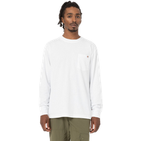 Dickies Men's Luray Long Sleeve Pocket T-Shirt White