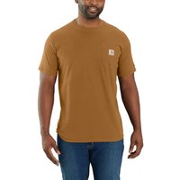 Carhartt Men's Carhartt Force Relaxed Fit Midweight Short-Sleeve Pocket T-Shirt Carhartt Brown