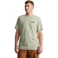 Carhartt Men's Relaxed Fit Lightweight Short-Sleeve Script Patch T-Shirt Sage