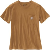 Carhartt Women's Loose Fit Heavyweight Short-Sleeve K87 Pocket T-Shirt Carhartt® Brown