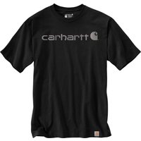 Carhartt Men's Core Logo T-Shirt Short Sleeve Black/gray