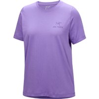 Arc'teryx Women's Kragg Sl Cotton Emblem Crew Shortsleeve Aster