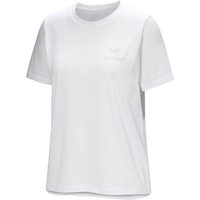Arc'teryx Women's Kragg Sl Cotton Emblem Crew Shortsleeve White Light