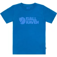 Fjällräven Kids' Fjällräven Logo T-Shirt Alpine Blue