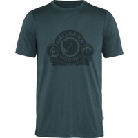 Fjällräven Men's Abisko Wool Classic SS Dark Navy