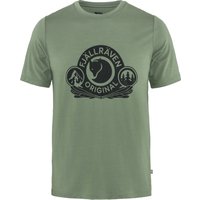 Fjällräven Men's Abisko Wool Classic SS Patina Green