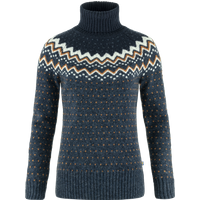 Fjällräven Women's Övik Knit Roller Neck Navy-Dark Navy
