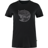 Fjällräven Women's Abisko Wool Fox Short Sleeve Black/Iron Grey