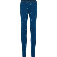 Icebreaker Kids' Merino 200 Oasis Leggings Snow Day Atlantis/Topaz