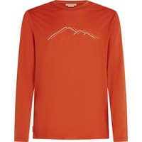 Icebreaker Men's Merino 150 Tech Lite Long Sleeve Tee Rainer Ridge Agate