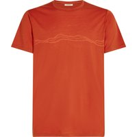 Icebreaker Men's Merino 150 Tech Lite Short Sleeve Tee Mountain Pulse Agate