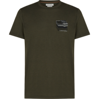 Icebreaker Men's Merino 150 Tech Lite Ss Tee Evolving Lay Dk Loden