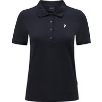 Peak Performance Women's Classic Cotton Polo Black