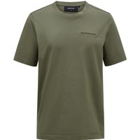 Peak Performance Men's Original Small Logo Tee Pine Needle