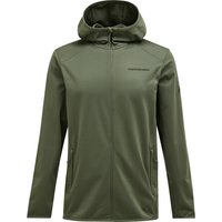 Peak Performance Men's Light Zip Hood Pine Needle