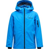 Peak Performance Junior Maroon Insulated Jacket Azure Ascent