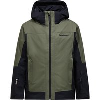 Peak Performance Junior Rider Tech Insulated Jacket Pine Needle/black/